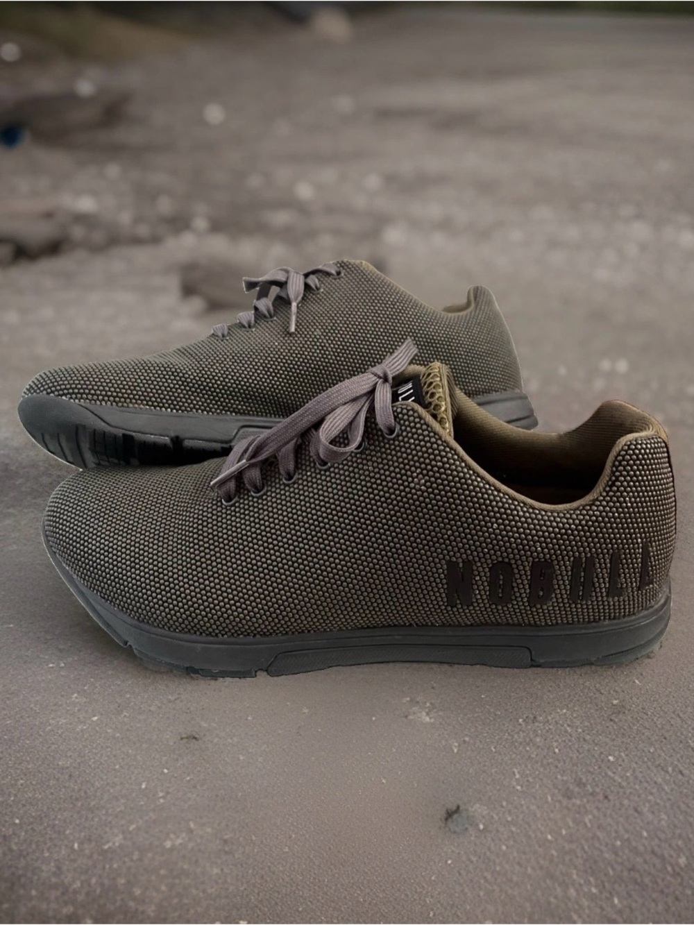 Nobull Outwork SuperFabric Trainer Mens Size 11 US Army Green Crossfit Gym Shoes